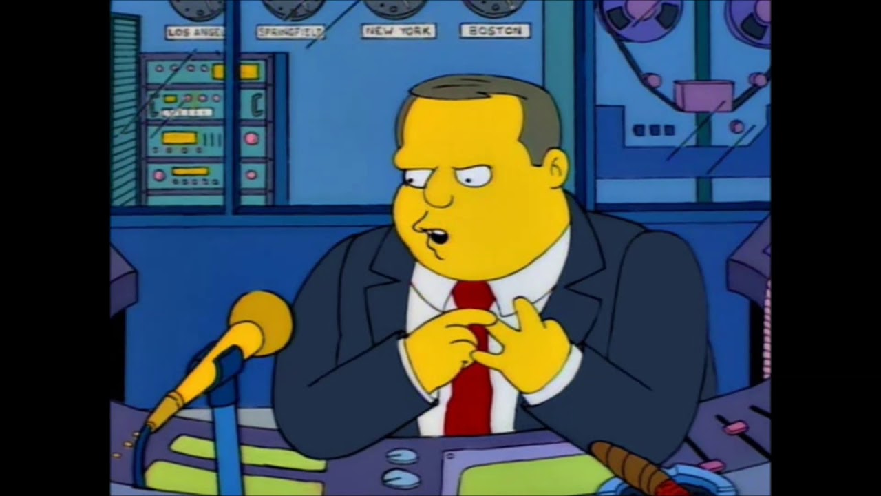 The Simpsons - KBBL Station's Birch Barlow