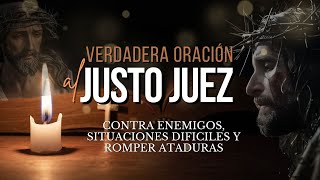 🛡️ Oración del Justo Juez para Protección | Situaciones Difíciles | Enemigos | Romper ataduras