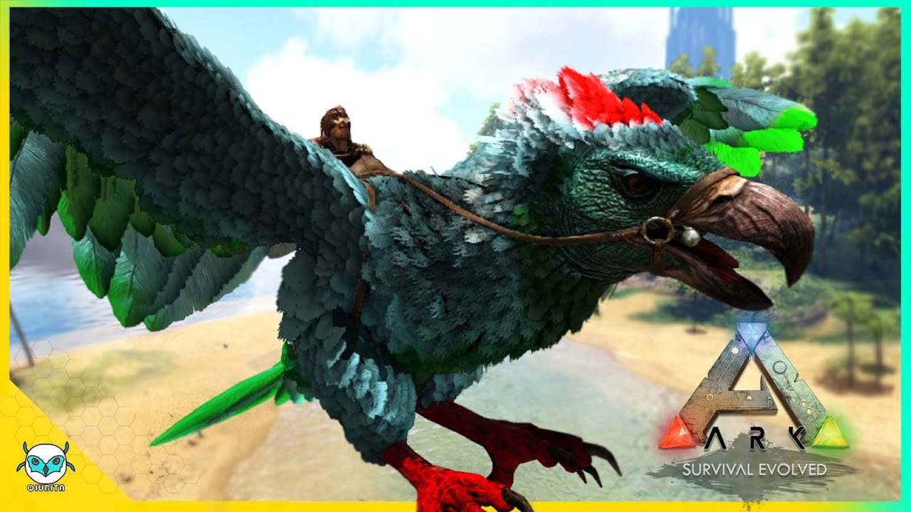 《方舟生存进化》Ark Survival Evolved EP 5 : 驯服 巨鹰，甲龙，星尾兽，为大迁徙做准备