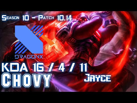 DRX Chovy JAYCE vs TES Knight SYNDRA Mid - Patch 10.14 KR Ranked