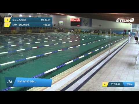 Serie 5 dei Staff 4x100 Stile L.  Assoluti Maschi Master - Campionati Regionali Master 2015 VENETO