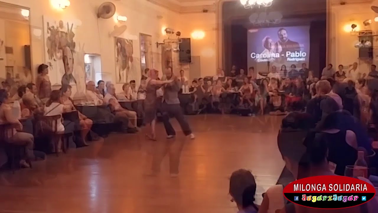 Carolina Couto - Pablo Rodríguez. Milonga Solidaria JugarxJugar