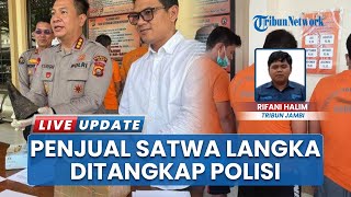 Usut Rantai Perdagangan Ilegal Tubuh Hewan, Polresta Jambi Sita Cula Badak Seharga Rp1,8 Miliar