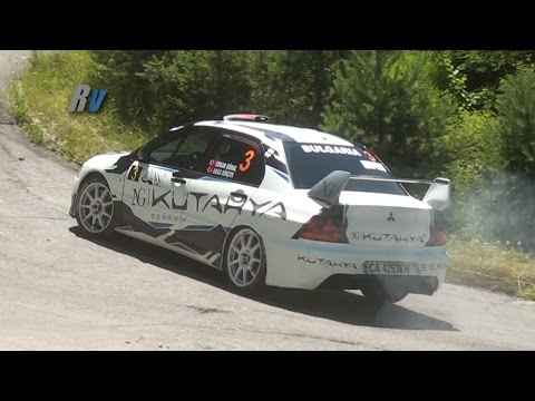2015 Rally Bulgaria / Erkan Güral - Aras Dinçer / Mitsubishi Lancer Evo IX / Shakedown ve Start