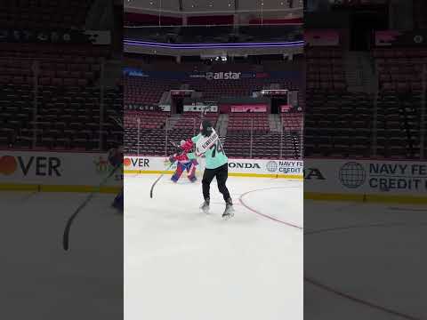 Illegal shootout move at NHL All star ⭐️ 🏒