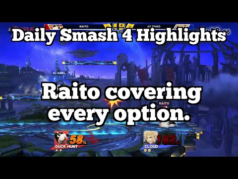 Daily Smash 4 Highlights: Raito covering every option.