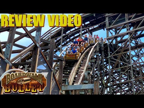 Boardwalk Bullet Review Video - The KING of Compact Wooden Roller Coasters!