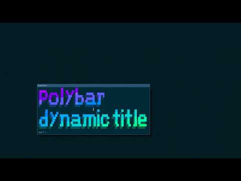 Let's Linux #012: Polybar dynamic title