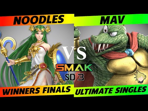 SMAK-SD3 Winners Finals - NoodleS (Palutena) vs. Mav (King K. Rool, Cloud) - SSBU