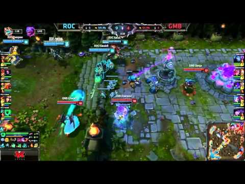 [ EU LCS Spring 2014 W8] Roccat (Overpow Gragas) VS Gambit (Alex Ich Khazix) Highlights
