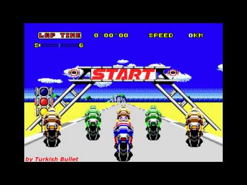 Super Hang-On (Sega Mega Drive / Genesis) - (Longplay - Original Mode)