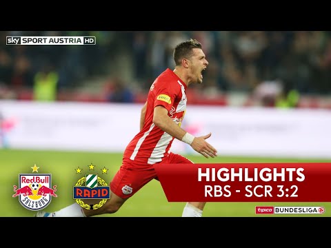 tipico Bundesliga, 12. Runde: FC Red Bull Salzburg - SK Rapid Wien 3:2