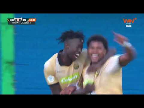 Jorge Luis Rivaldo opens the scoring and Águilas Doradas beat Deportivo Cali 1-0!