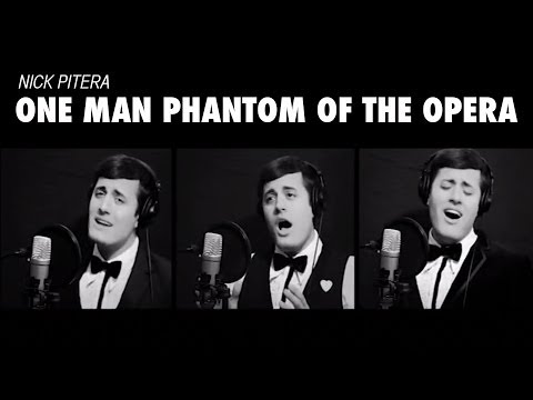 One Man Phantom of the Opera (Medley Cover) Andrew Lloyd Webber Nick Pitera