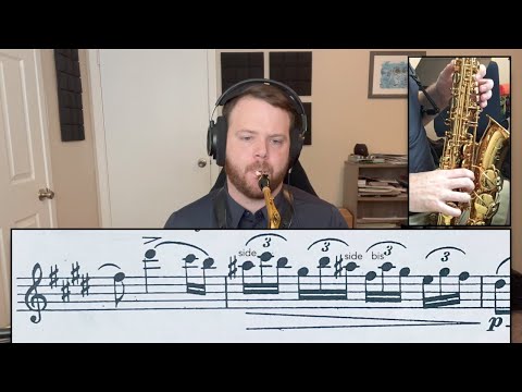 Two Measure Tuesdays - TMEA All-State Saxophone Etude 2, m. 11-12