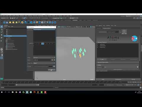 Atoms Crowd - Crowd To Layout Part 2