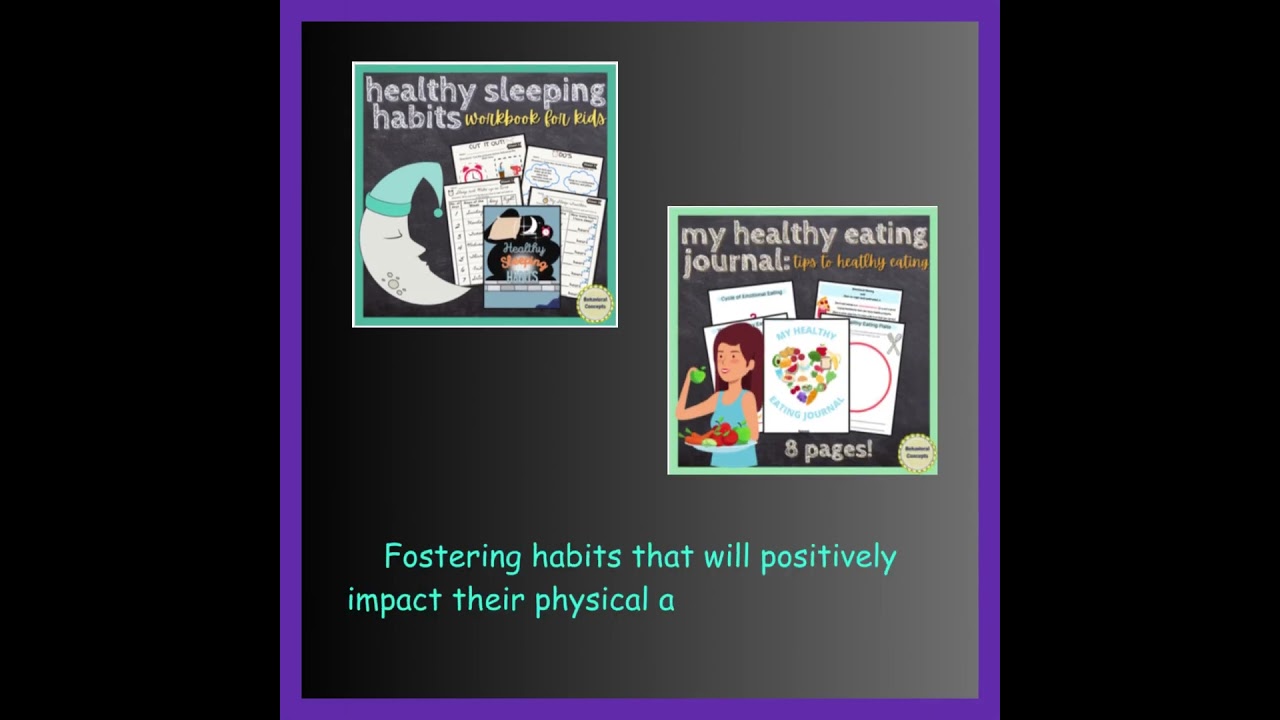 Health and Well-being for Kids Workbook Bundle