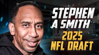Stephen A Smith 2025 NFL Draft - Shedeur Sanders Outrage Picked 5th Round - NFL News - Interview