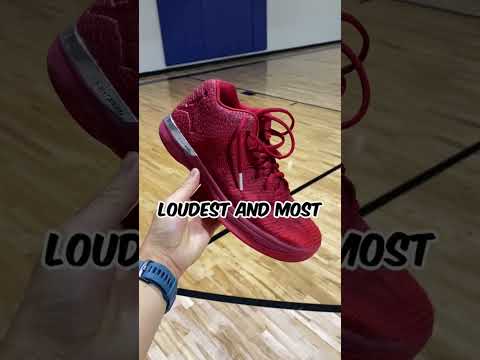 This shoe has the LOUDEST squeak I've tried.