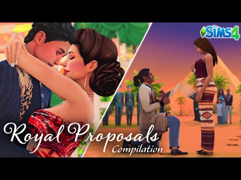 All Royal Proposals from The Royal Family Series: Season 2 | The Sims 4
