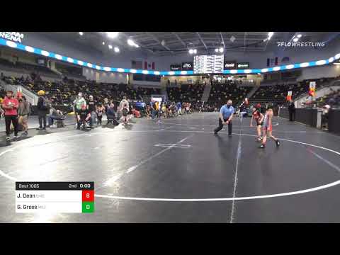 50 Lbs Prelims - Jessica Dean, Chicks Wrestling Vs Gwen Gross, Milton Monsters Wrestling Club