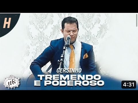 Gersinho- TREMENDO E PODEROSO [ Áudio Oficial] Compositor Wilson Silva