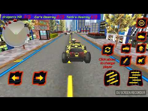 US Army Multi Robot Transform Tank War-Robot Games Video