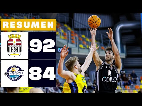 ODILO CARTAGENA 92-80 AIR CARGOBOOKING OURENSE | RESUMEN PRIMERA FEB