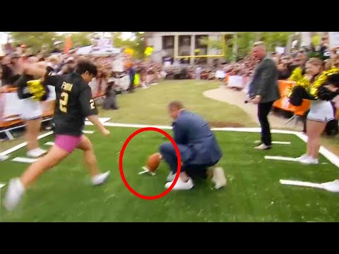 Vanderbilt Student Wins $500K After Impressive Field Goal Kick