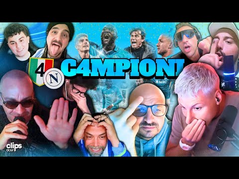 NAPOLI E' FINALMENTE SCUDETTO!! UN POPOLO IN FESTA!! CONTE SI AFFERMA IL N° 1! INTERISTI SOTTO SHOCK
