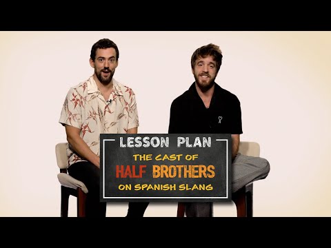 Thumbnail of the video: Lesson Plan | The Cast of Half Brothers on Spanish Slang | Episode 2