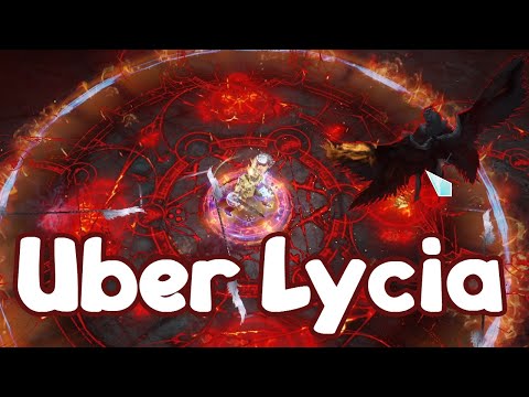 Uber Lycia - Sanctuary Map Boss T17 - All mechanics - Path of Exile