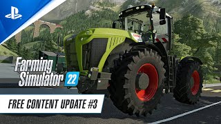 PlayStation Farming Simulator 22 - Free Content Update 3 Trailer | PS5, PS4 anuncio