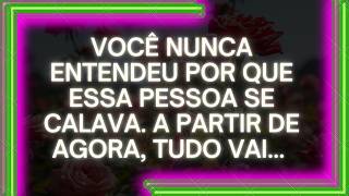 MENSAGEM dos Anjos: ESSA PESSOA CALOU O QUE SENTIA POR MUITO TEMPO. MAS AGORA NÃO VAI MAIS CONT...