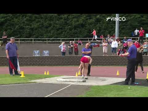 Field action 4J Age Groups on Sunday - Women's U20 Shot