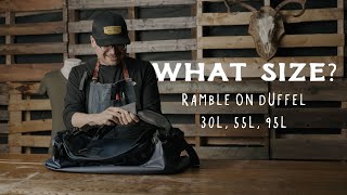 How Many Liters in a Duffel/Duffle is Enough for your Next A