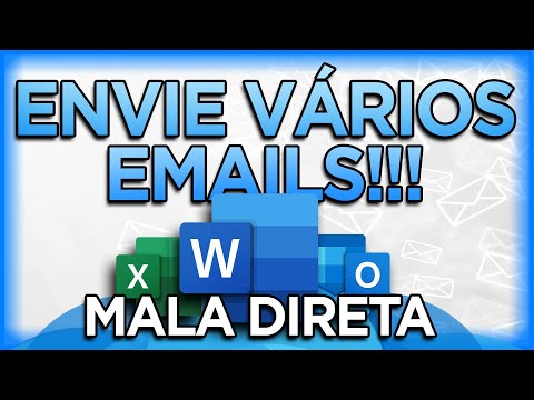 MALA DIRETA - Como enviar E-MAILS PERSONALIZADOS EM MASSA pelo Word