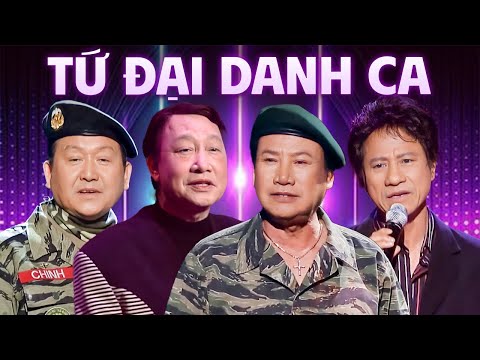 Tứ Đại Danh Ca Nhạc Vàng Xưa Bất Hủ - Trung Chỉnh, Giang Tử, Chế Linh, Duy Khánh | Song Ca Đặc Biệt