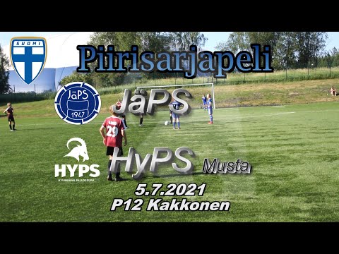 Piirisarja P12 JäPS - HyPS Musta 5.7.2021