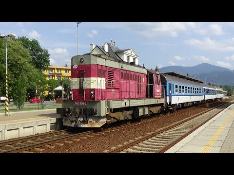 Vlaky Frýdlant nad Ostravicí 9.8.2017