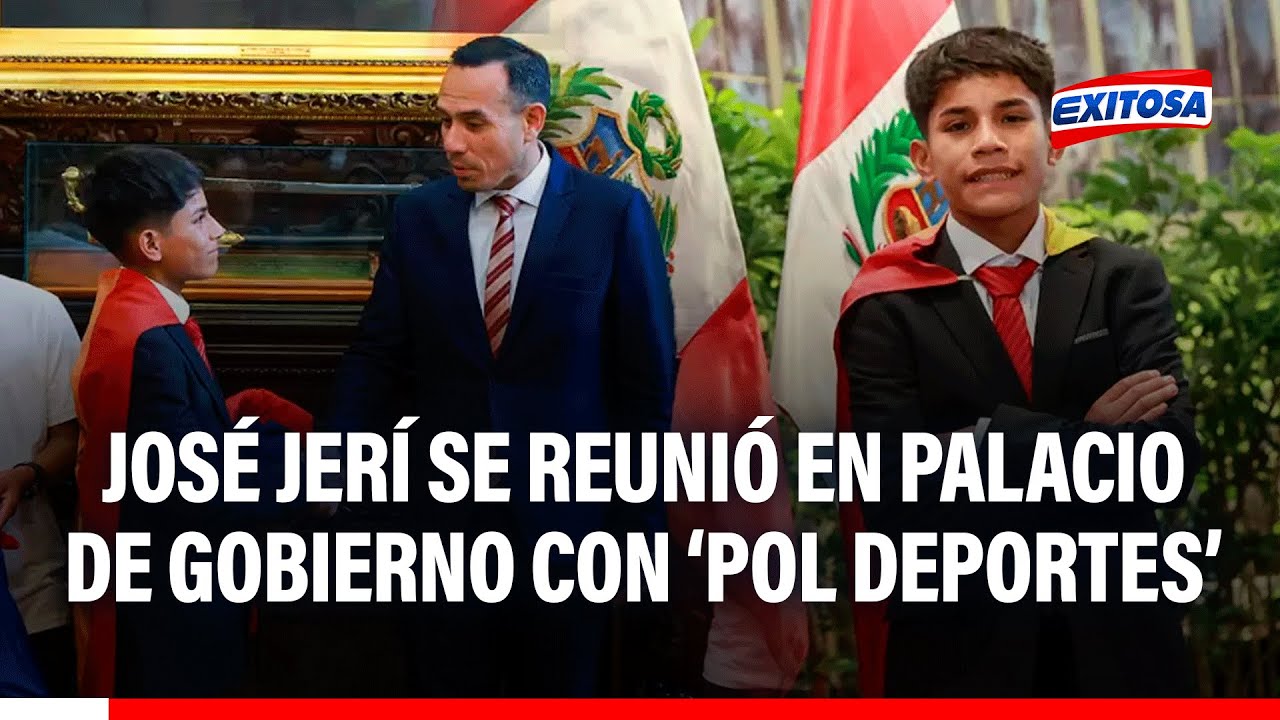 🔴🔵 José Jerí abre Palacio de Gobierno a Pol Deportes, el adolescente narrador de la Libertadores
