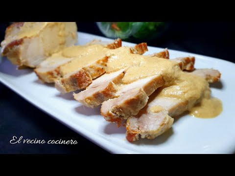 Lomo de cerdo en leche, supertierno y jugoso