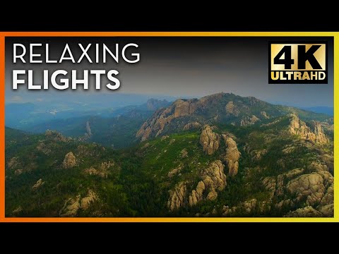 Flying Wyoming to South Dakota's Black Hills Country