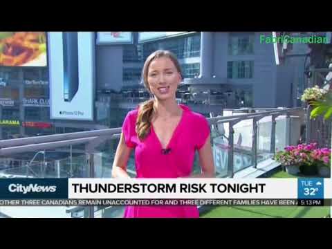 Toronto's weather ☁ (July 7) (CityNews 📰 at Five 🕔 - Citytv 📺, 2021)