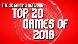 The UKGN Top 20 Best Games of 2018