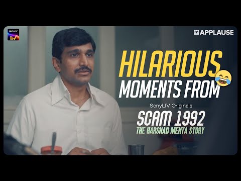 Scam 1992 Funniest Moments 🤣 | Harshad Mehta's Iconic Scenes | Sony LIV | Applause Entertainment