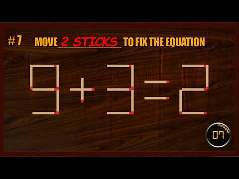 Matchstick Puzzle #218| Matchstick Logic Puzzles |Matchstick Puzzles with Answers| Matchstick Tricks