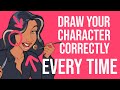 How To Draw Your Character S Face Consistently EVERY TIME