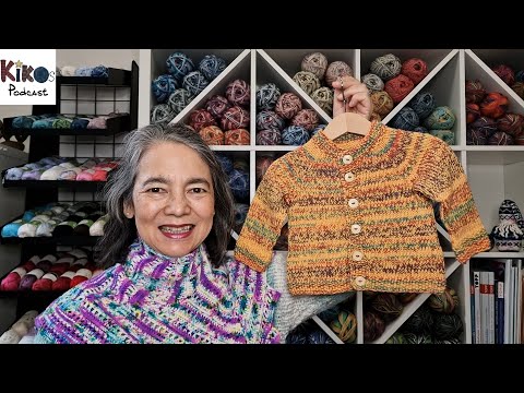 Kiko's Knitting Podcast #298 - Baby Jacket "Melange"