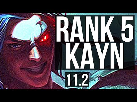 KAYN vs VIEGO (JUNGLE) | Rank 5 Kayn, Legendary, 12/3/8, Rank 17 | BR Challenger | v11.2